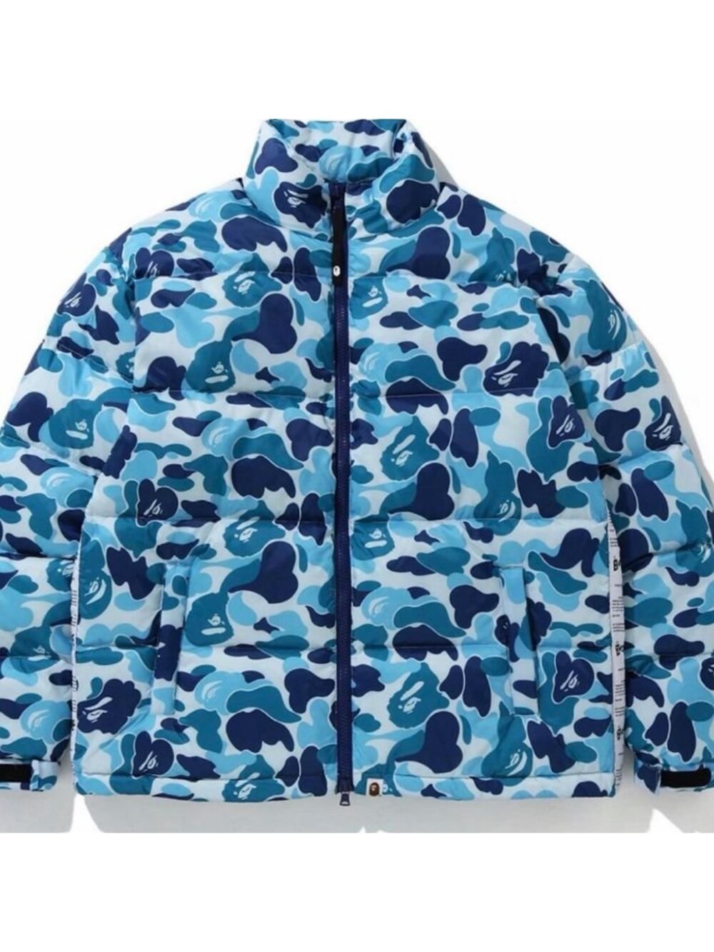 AAPE by A Bathing Ape Men's Blue Jacket